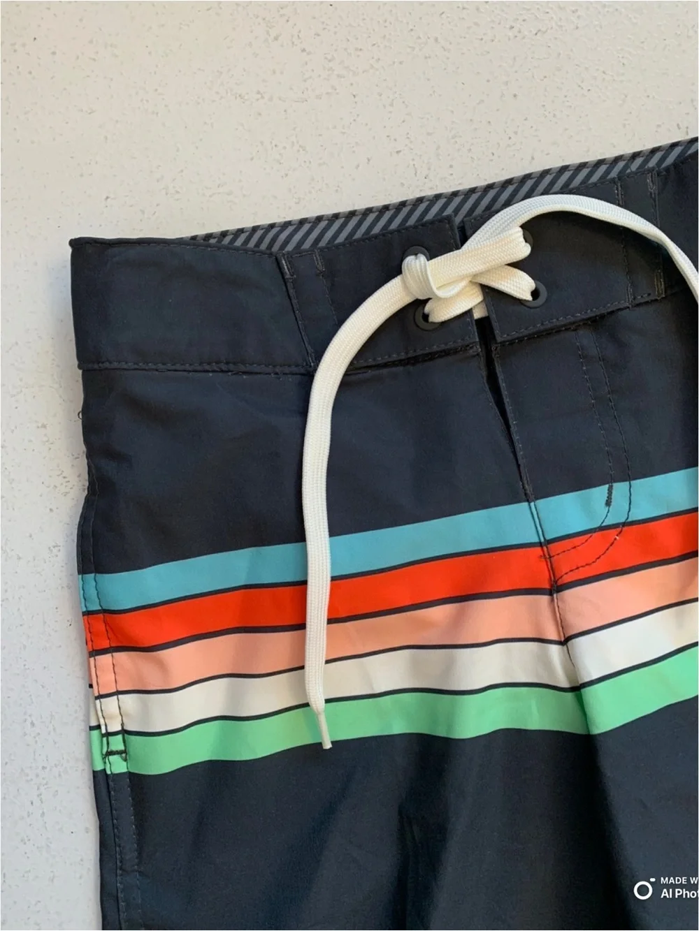 art class boys striped